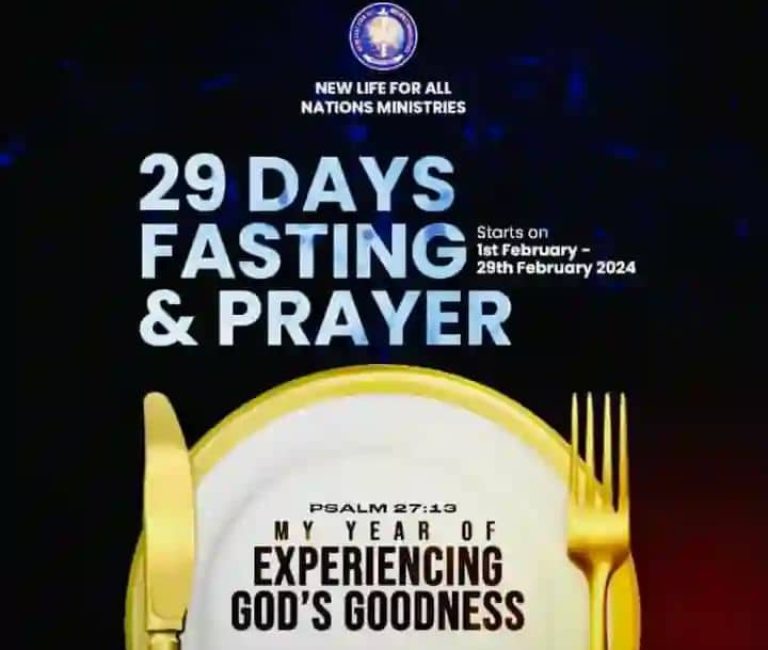 Annual Fasting & Prayer